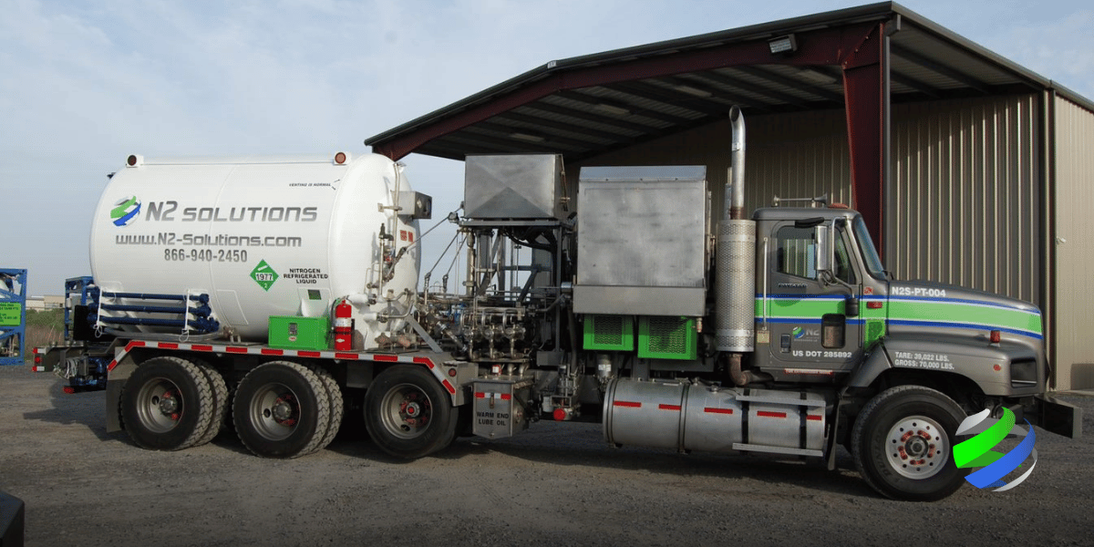 N2 Solutions' pump truck