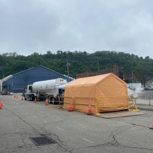 Pipe Freeze Operation in Southwestern Pennsylvania 1