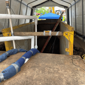 Pipe Freeze Operation in Southwestern Pennsylvania 3